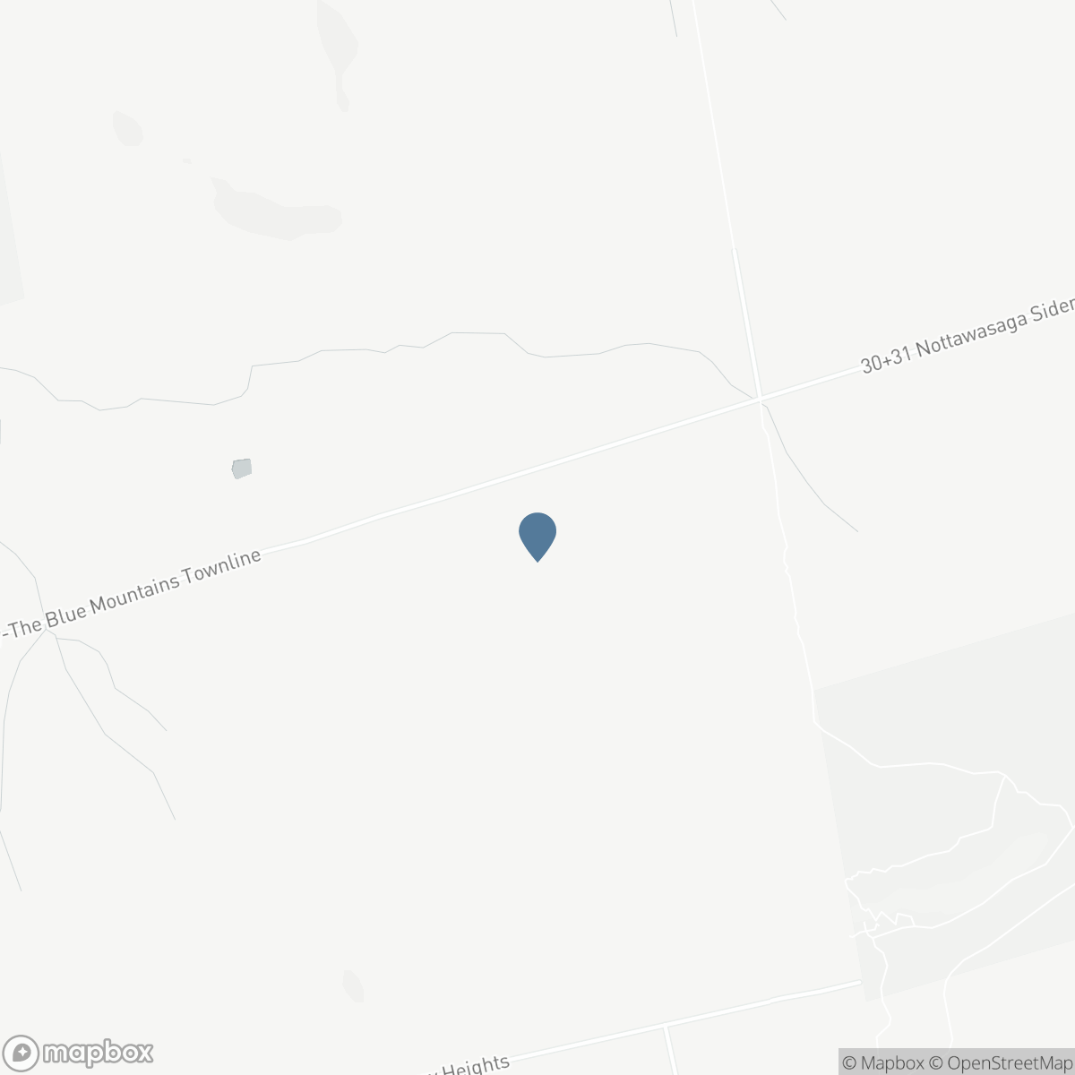 529802 OSPREY THE BLUE MOUNTAINS TOWNLINE, Nottawa, Ontario L0M 1P0